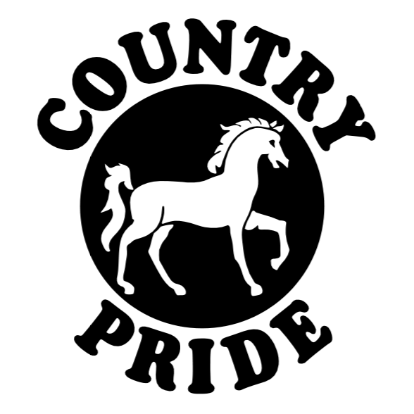 Vinyl Decal Sticker, Truck, Car, Country Pride Horse