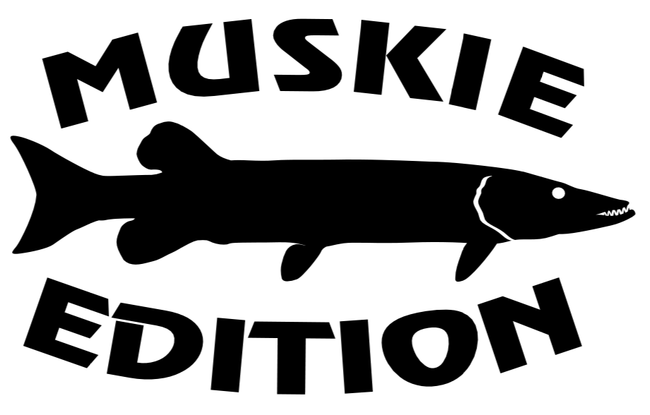 Vinyl Decal Sticker, Truck, Car, Fishing, Fish, Muskellunge, Muskie Edition 2