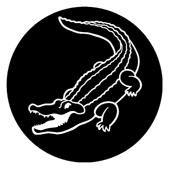 Vinyl Decal Sticker, Truck, Car, Reptiles, Alligator 1w